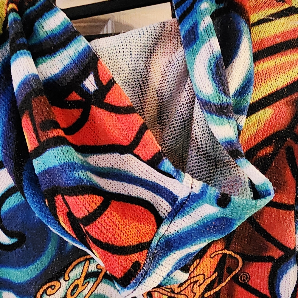 Ed Hardy Graphic Sweater Hoodie Size XL - Picture 5 of 8